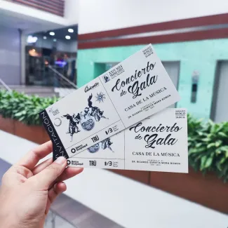 Entradas para concierto de gala 