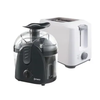 Tostador y extractor de jugos