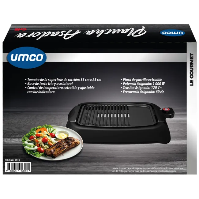 25% de Descuento en Umco Plancha Asador Grill 0616 - Farmacias Medicity