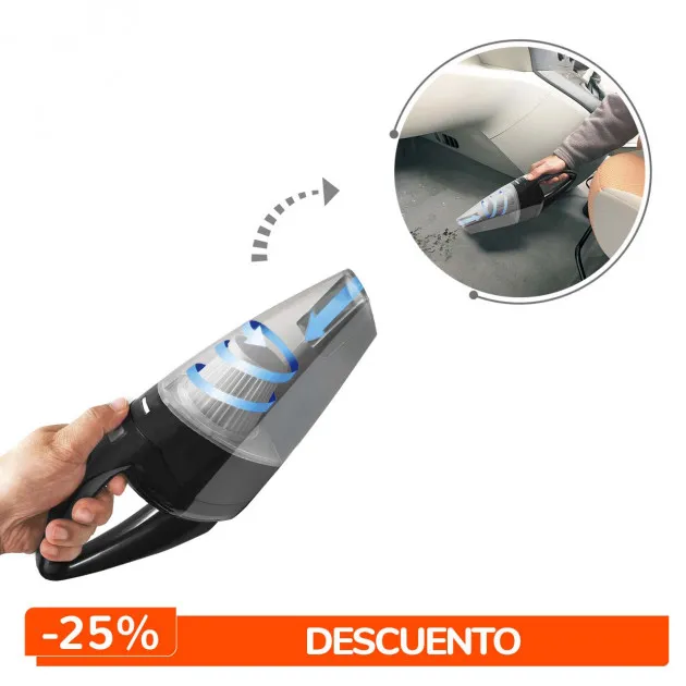 PROMOCIÓN 25% DE DESCUENTO ASPIRADORA PARA AUTO VACVROOM