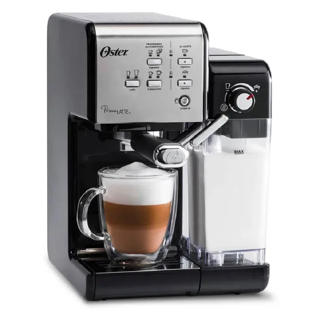 MAQUINA EXPRESSO Y CAPUCCINO OSTER BVSTEM6701SS 1170 WATTS 19 BARES COLOR CROMA