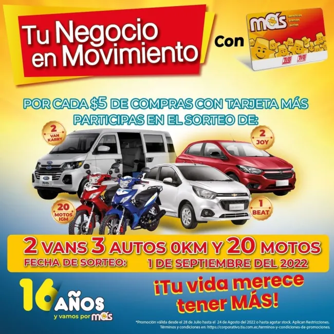 Gana autos y motos 0 kilómetros 