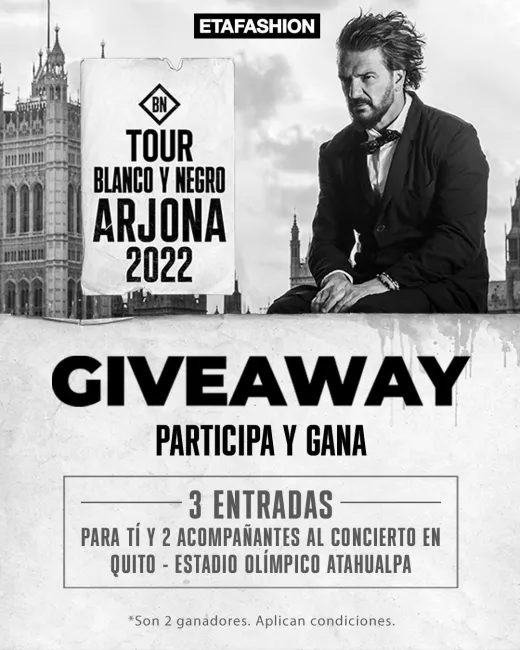 Gana entradas para Ricardo Arjona
