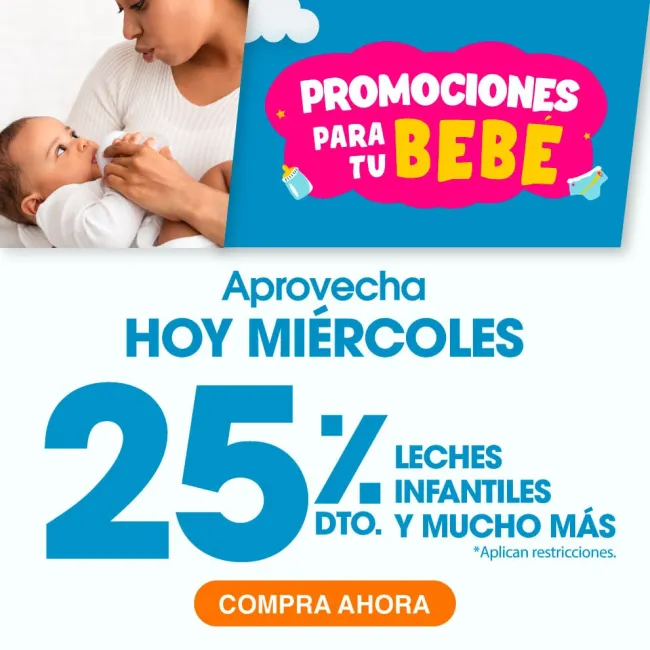 3x2 en productos para bebé