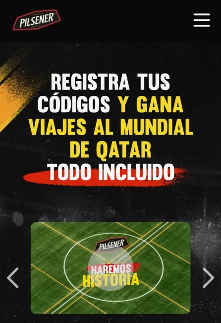Gana un viaje al mundial de Qatar con Pilsener