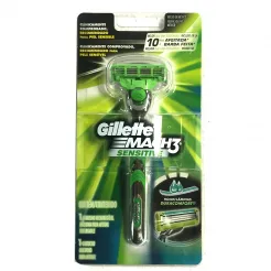 AFEITADORA MACH3 SENSITIVE GILLETTE X1PZ