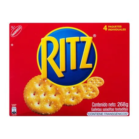 Pack 4 und Galletas Ritz 268g