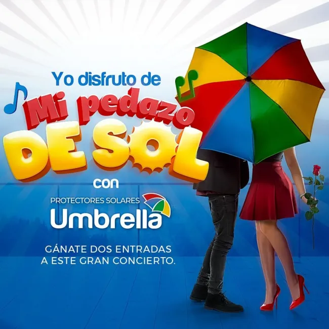 Gana entradas a Sebastián Yatra con Umbrela