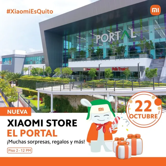 Por la apertura de la tienda de Xiomi el 22 de octubre obtén hasta el 30% de descuento 