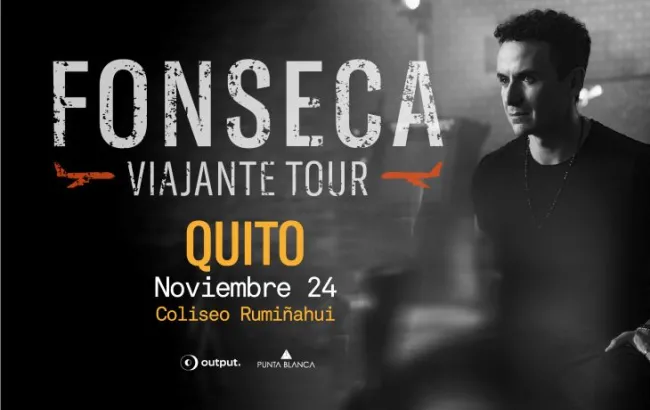 Gana entradas para el concierto de Fonseca