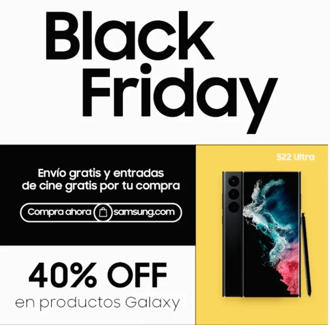Hasta el 40% en celulares Samsung Galaxy