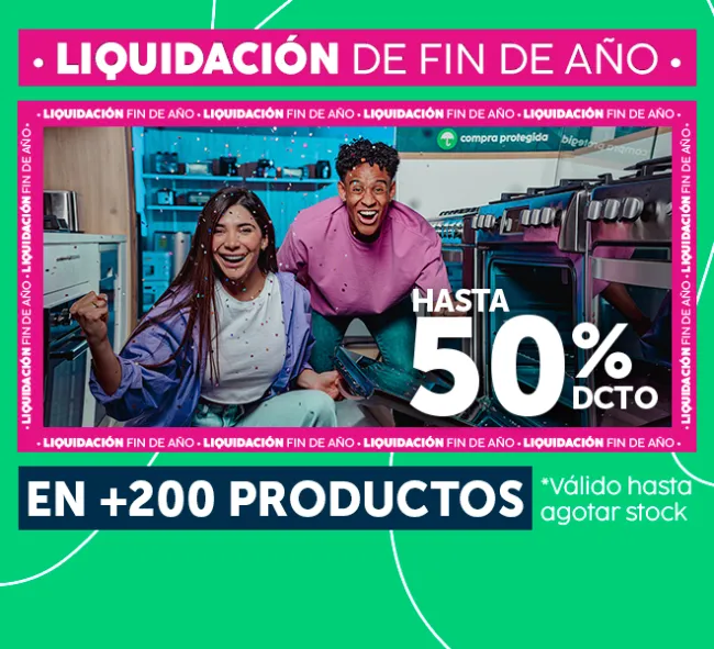 Ofertas de Liquidación con hasta el 50% de descuento en Marcimex 