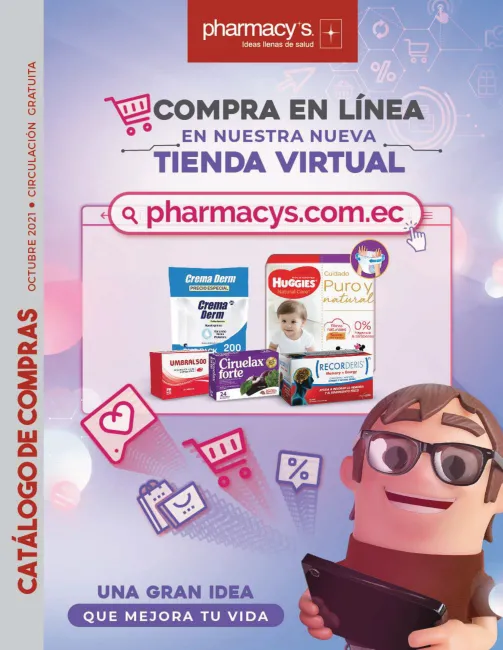 Cupón para entrega gratis en Pharmacys