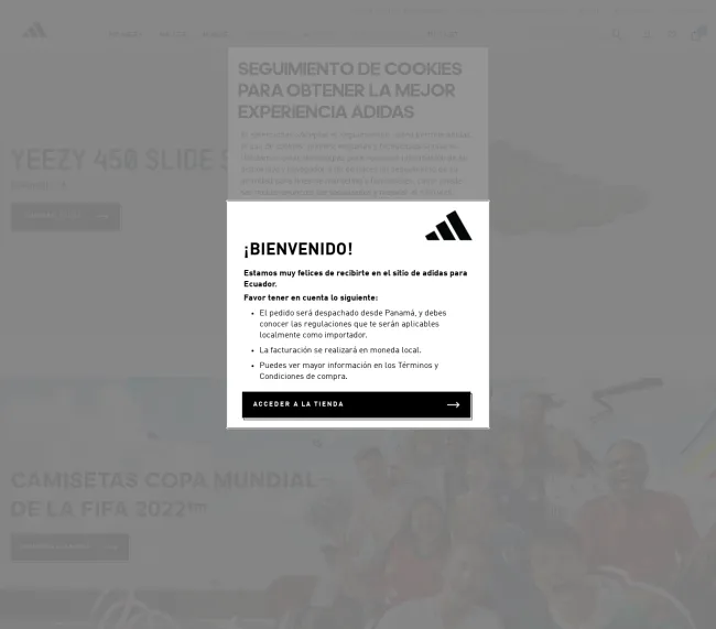 Descuento adidas en tienda best sale