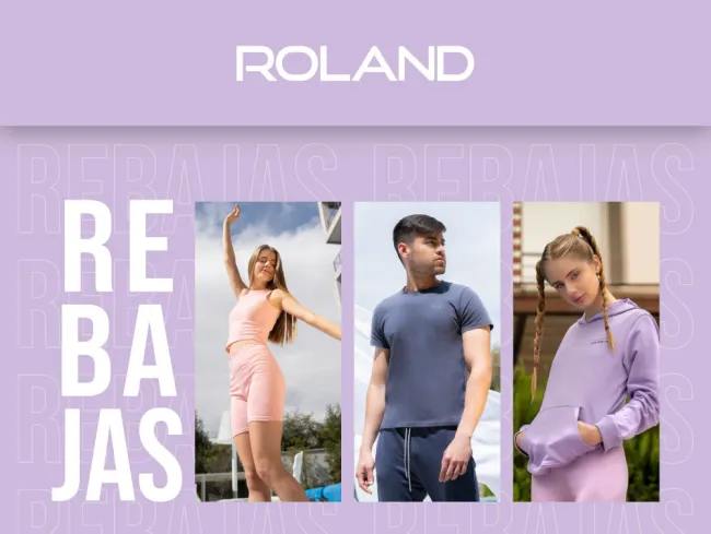Hasta el 75% de descuento en ropa Roland