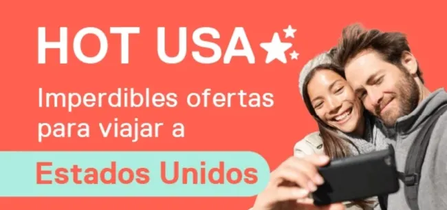 Cupón de regalo de $100 para viajar a USA con Despegar