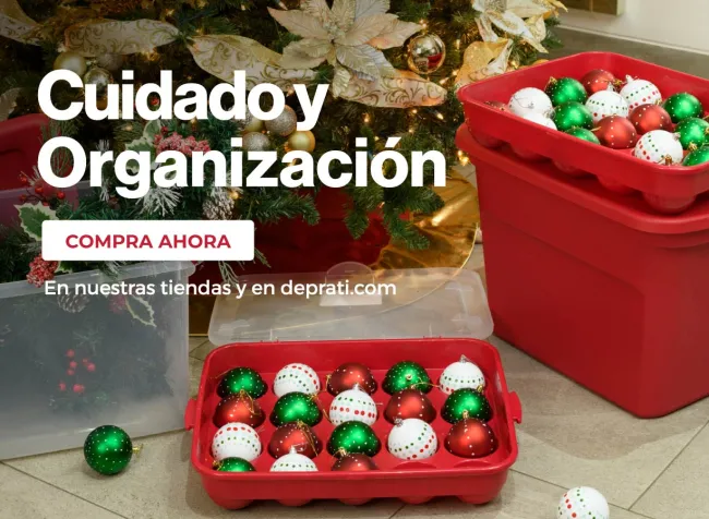 Organizadores para adornos de navidad