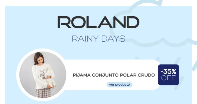 Pijama de conejo con 35% de descuento