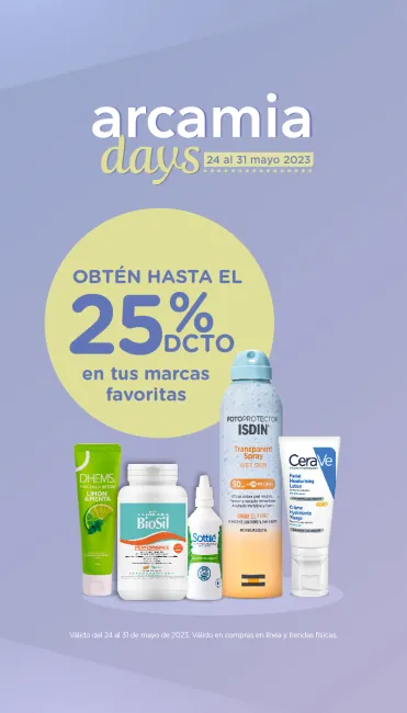 Promociones del mes en Arcamia