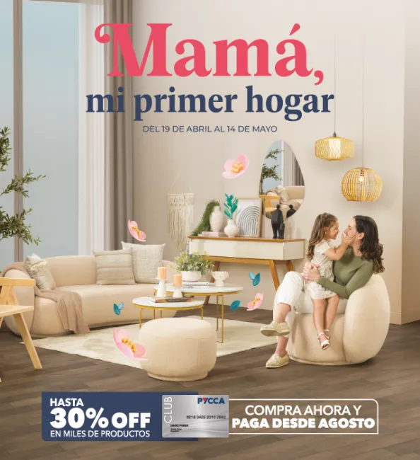 Ofertas de hasta el 30% de descuento en Pycca por el día de la madre