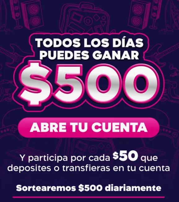 Gana $500 al abrir una cuenta en Banco Guayaquil 