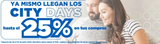 25% de Descuento en los City Days de Farmacias Medicity