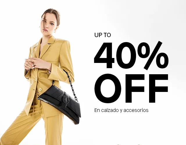 40% de descuento en zapatos en Aldo