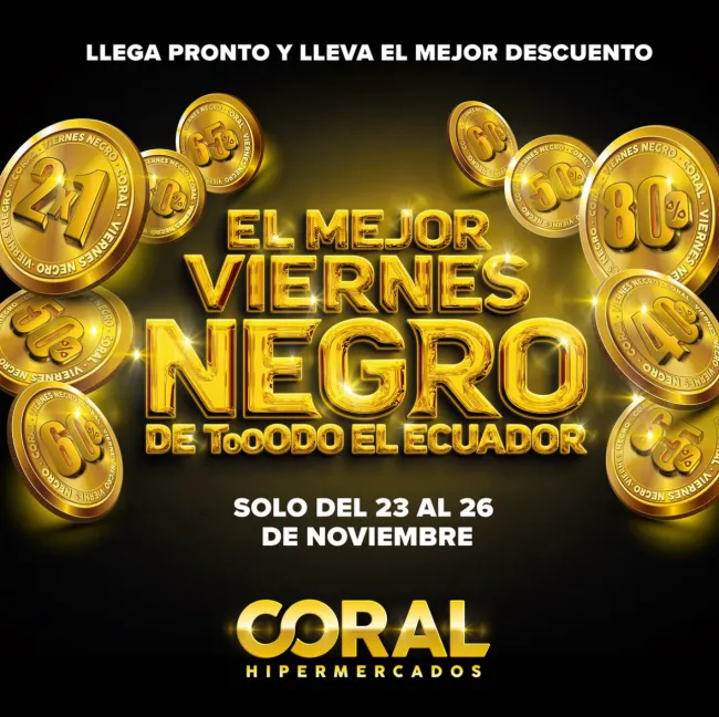 Descuentos de hasta el 80% por BlackFriday en El Coral