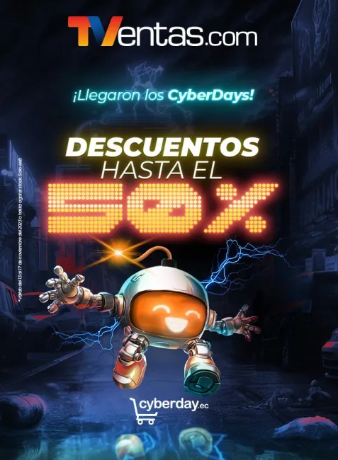 Cyber Days en TVentas.com, hasta 17 de Noviembre 2023 - TVentas - Compras Online en Ecuador