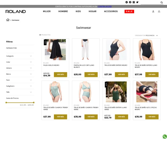 Swimwear - Medias Roland