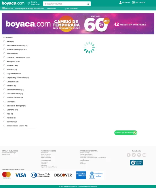 Hasta el 60% de descuento por cambio de temporada en Boyaca