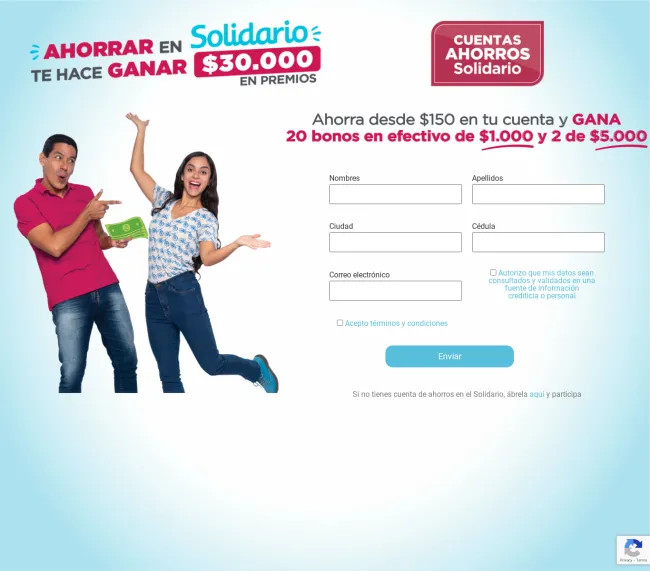 Gana hasta $5000 ahorrando en Banco Salidario