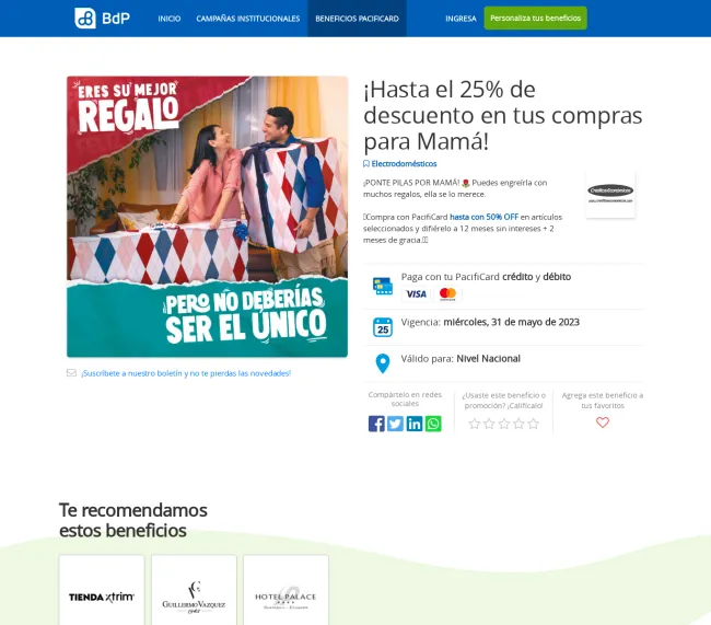 ¡Hasta el 25% de descuento en tus compras en Créditos Económicos