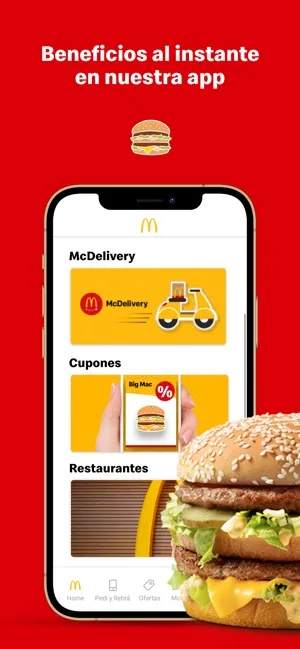 Cupón de 15% de descuento en McDonald's 