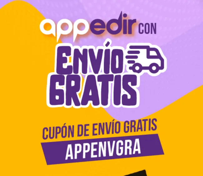 Cupón para envío Gratis en Appedir junio 2024