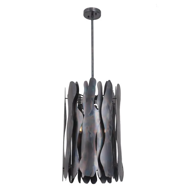 Lámpara colgante Forjado ø38cm