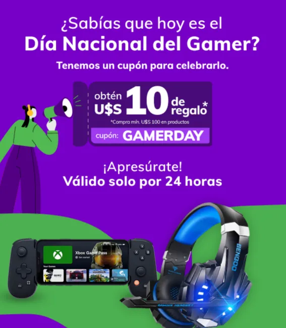 Cupón de $10 de regalo en Tiendamoa