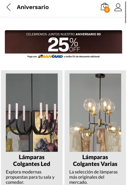 Hasta el 30% de descuento en accesorios para el hogar en Almacenes Marriot