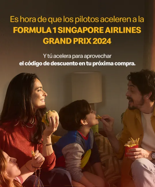 Cupón de 30% de descuento en McDonald’s