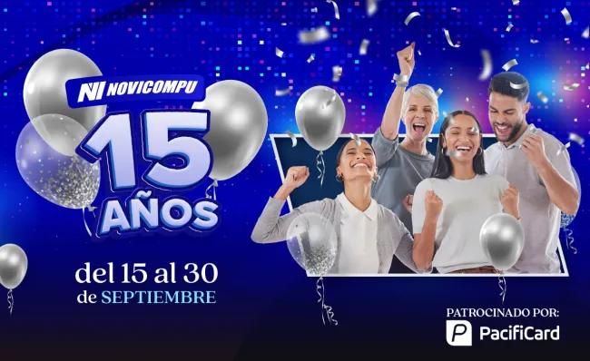 Gana celulares y televisores en Novicompu