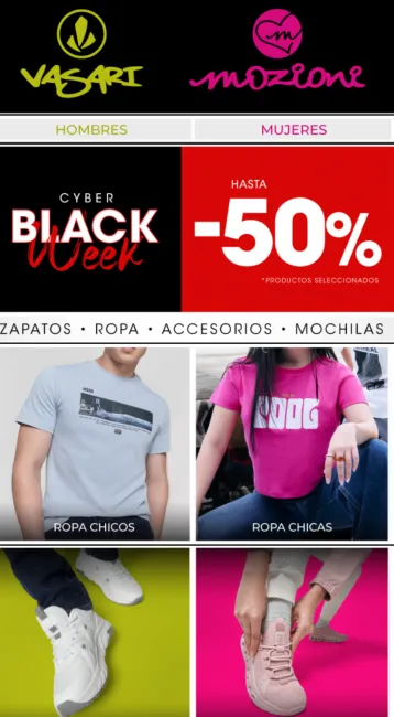 Aprovecha hasta el 50% de descuento en Zapatos, tenis y sneakers para mujer | Mozioni