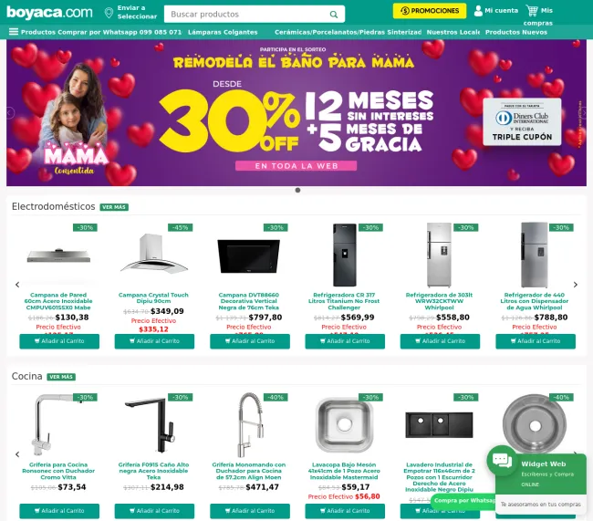 30% de descuento en todo almacenes Boyacá 