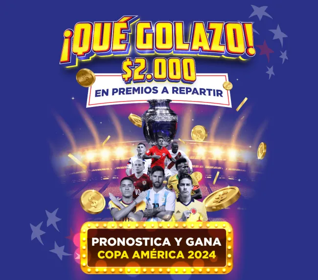 Participa para ganar hasta $2000 por pronosticar a los finalistas de la Copa América 