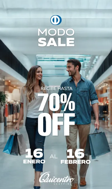 Hasta el 70% de descuento en Quicentro con compras con Diners