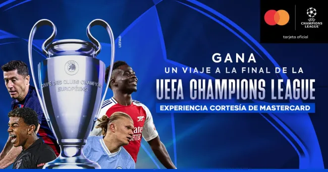 🏆 Gana un viaje a la final de la UEFA Champions League ⚽