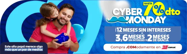 Cyber Monday en Tia.com.ec: Hasta 70% OFF y meses sin intereses para papá 2025