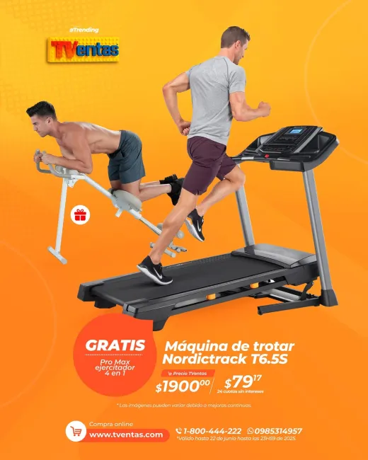 Equipos Fitness con Descuentos y Regalos para Entrenar en Casa en TVentas