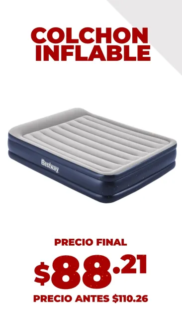 Colchón inflable Bestway en oferta en Coral Hipermercados