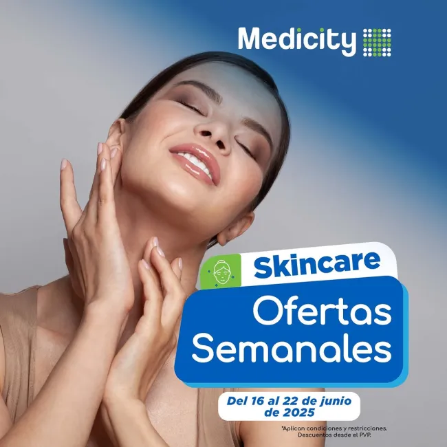 Semana de Skincare en Medicity: 30% de descuento o 3x2 en productos para piel y cabello
