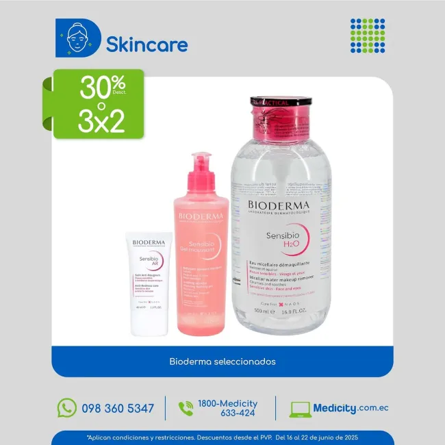 Semana de Skincare en Medicity: 30% de descuento o 3x2 en productos para piel y cabello